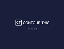 Tablet Screenshot of contourthis.com